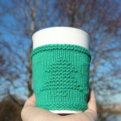 Small Christmas Tree Cup Cozy