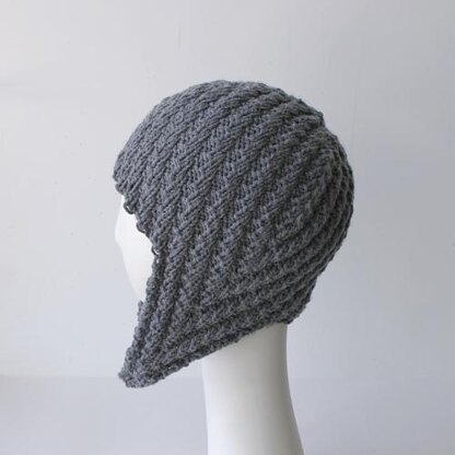 Herringbone Rib Aviator Hat