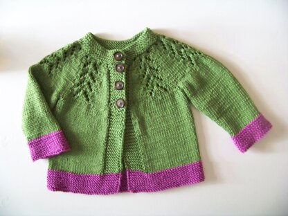 Arrowhead baby sweater