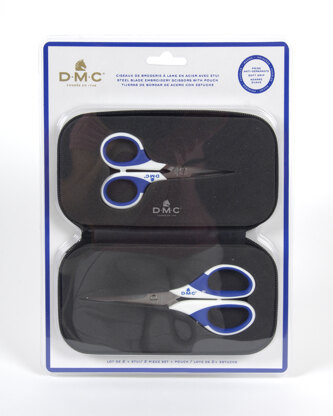 DMC Set of 2 Scissor Pack - 29cm x  21.5cm x 2cm