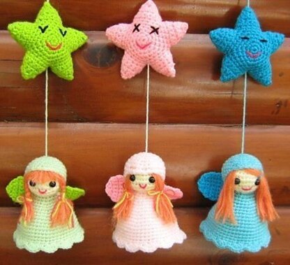 Little Angels Mobile - Amigurumi