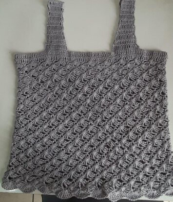 Silver Luxury Crochet Top