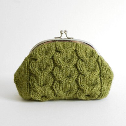 Macaroon Knitted Purse