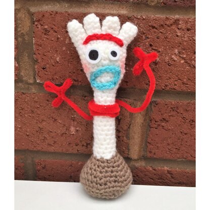 Confused with the Toy Story Alien crochet kit