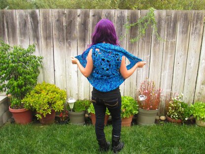 Flower Pixie Vest