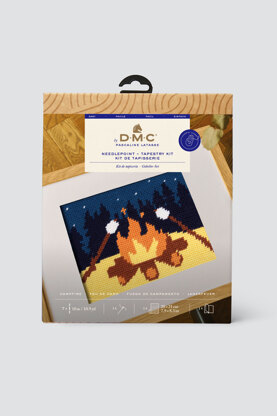 DMC Campfire Tapestry Kit - 20 x 21 cm