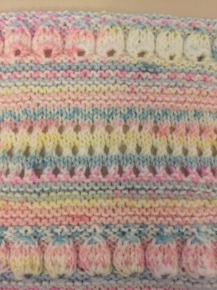 SUMMER RAINBOW baby blanket