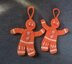 Gingerbread Man Christmas tree toy
