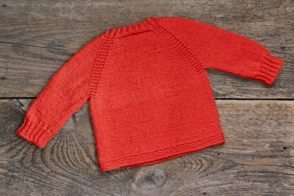 Letter A Knit kids sweater PDF Knitting Pattern, Custom initial motif duplicate stitch color work