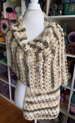 Cobblestone Shawl