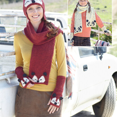 Hats, Scarves and Wrist Warmers in Sirdar Click DK - 7148 - Downloadable PDF