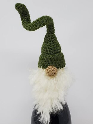 Corkscrew Gnome Bottle Topper