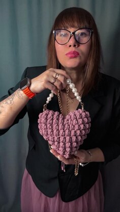 Heart handbag
