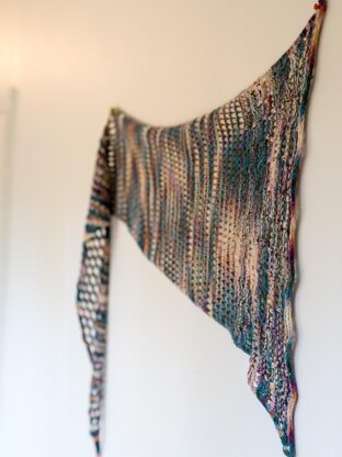 Coastal Sunset Celebration Shawl