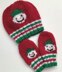 Snowman Hat Mitten set