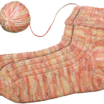 Groovy Rib Socks