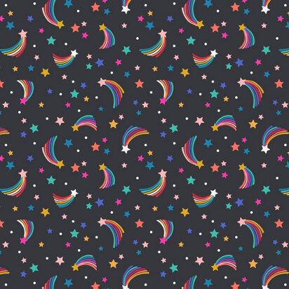 Lewis & Irene Over the Rainbow - Shooting Stars on nearly black