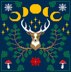 Winter Solstice Magic - overlay mosaic blanket