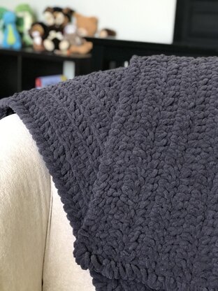 Quick and Easy Chunky Blanket