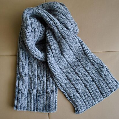 Men's Scarf "Cables"