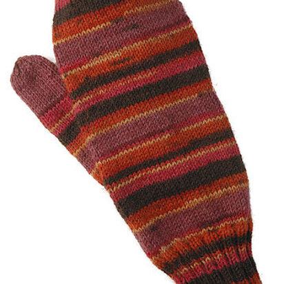 Midge Mittens in Berroco Sox 3 Ply