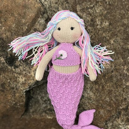 Knitting Mermaid. Dion The Princess Sea