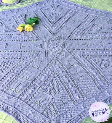 Become a Dragonfly Cindee Rose Blanket