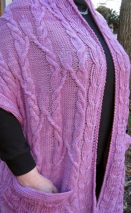 Warm Birr Pocket Shawl