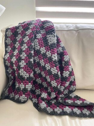 Granny Diamond Blanket