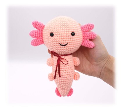 Baby Axolotl Crochet Pattern