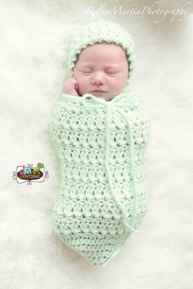 Star Stitch Cocoon or Swaddle Sack