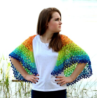 Summer Petals Shawl