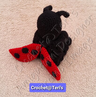 Ladybird (Ladybug) Granny Hexagon Lovey