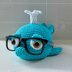 BLUE WHALE GLASSES HOLDER