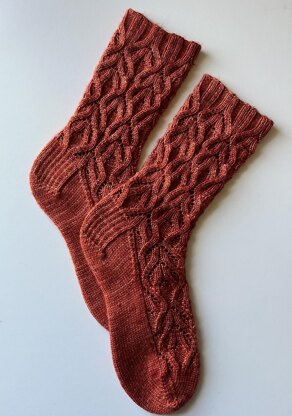 Cosine Wave Socks