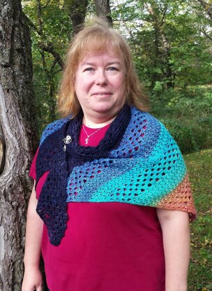 Heaven and Earth Shawl