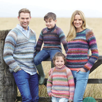 Sweaters in Sirdar Aura - 7884 - Downloadable PDF