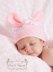 Bunny Wrap and Hat with Rounded Ears