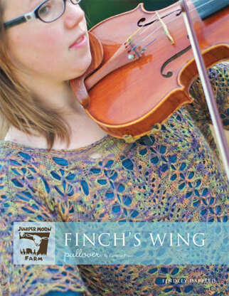 Finch's Wing Pullover in Juniper Moon Findley Dappled - JMF04-03 - Downloadable PDF