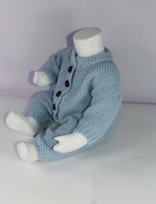 Baby Simple Aran Onesie