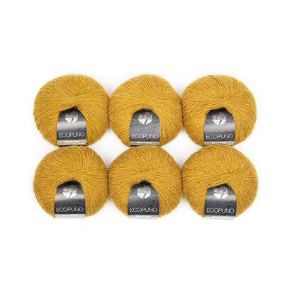 Lana Grossa Ecopuno 22 Shawl 6 Ball Project Pack