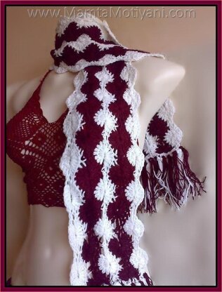 Circle It Up Scarf Crochet Pattern