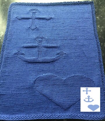 Nr. 486 Faith, Hope, Love  guest towel