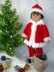 Santa Suit, Knitting Patterns fit American Girl and other 18-Inch Dolls