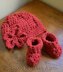 #184 Chunky Crochet Booties