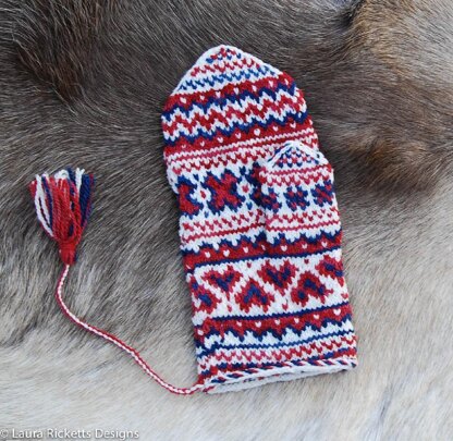 Mittens from Enontekiö: Sámi Knitted Mittens