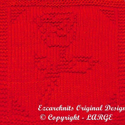 ROSE Cloth - knitting pattern