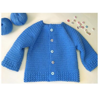 Cardigan for a baby