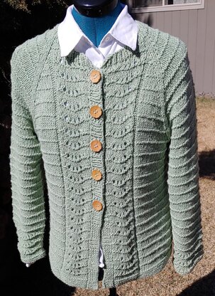 Nadia Jeanne Cardigan - Worsted