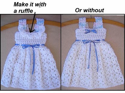 584 CROCHET SHELL STITCH jumper or sundress